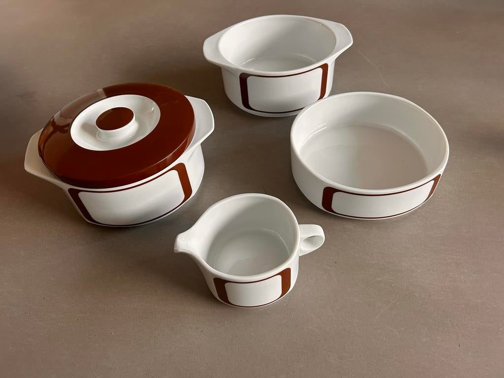 Rosenthal Studio-Linie opdienschalen en Sauskom - Vintage, Ophalen of Verzenden, Huis en Inrichting