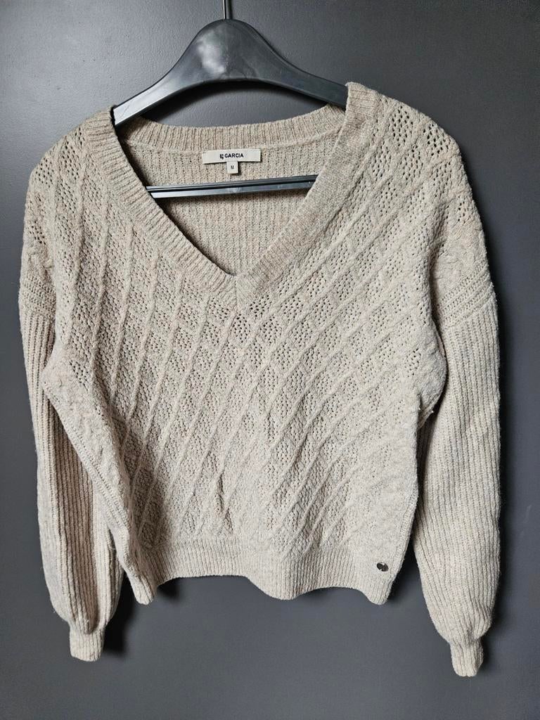 Beige truitje maat M, Ophalen of Verzenden, Zo goed als nieuw, Maat 38/40 (M), Beige