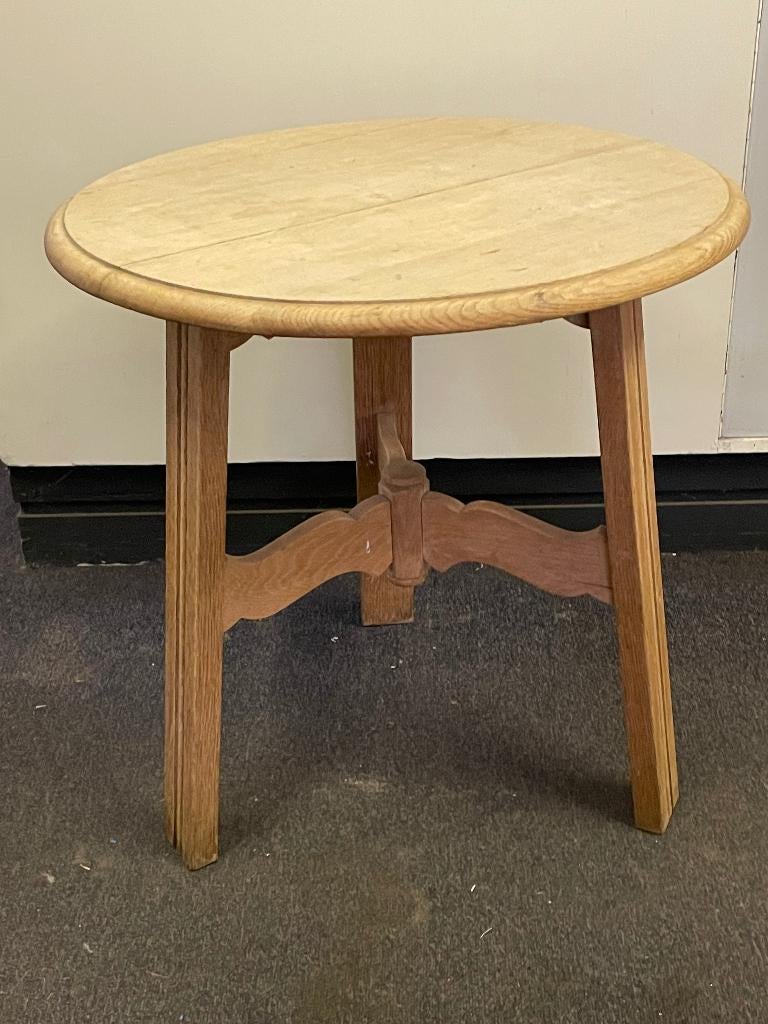 Kleine houten tafel, bijzettafel jaren '20 - '30, Antiek en Kunst, Antiek | Meubels | Tafels, Ophalen