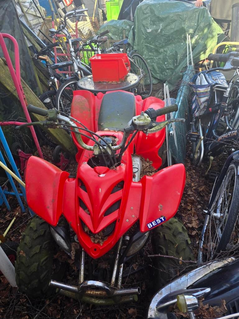 quad opknapper - Leuk project voor de handige Harry, 200 cc