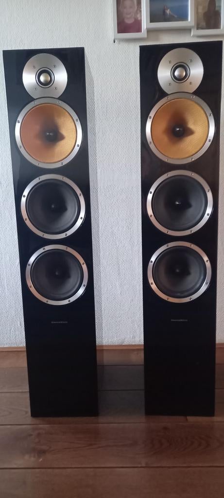 Bowers & Wilkins B&W CM9 Vloerstaande Luidsprekers, Ophalen, Gebruikt, Bowers & Wilkins (B&W), 120 watt of meer