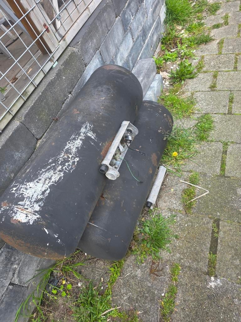 LPG gastank voor BBQ of vuurkorf project, Ophalen of Verzenden, Gebruikt, Universele onderdelen