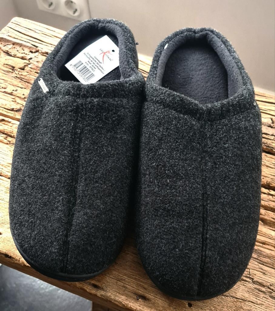 Lucovitaal orginele Orthopedisch gel sloffen maat 43-44 nieu, Zwart, Nieuw, Lucovitaal, Ophalen of Verzenden