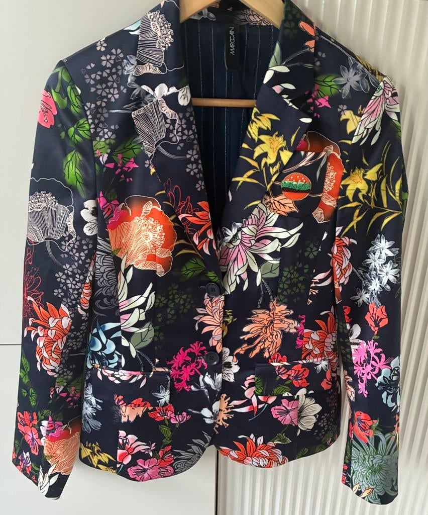 Marccain jasje colbert N2 maat 36-38, Kleding | Dames, Verzenden, Zo goed als nieuw, Maat 36 (S)