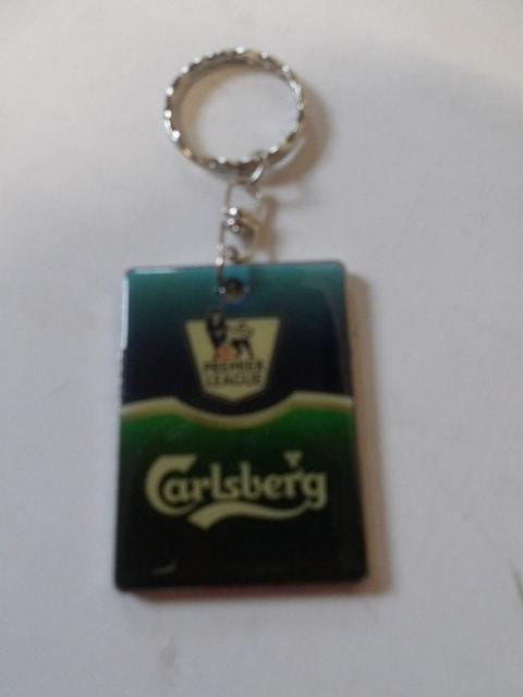 Carlsberg bier sleutelhanger (nr.1) Premier League, Ophalen of Verzenden, Nieuw, Overige typen, Overige merken