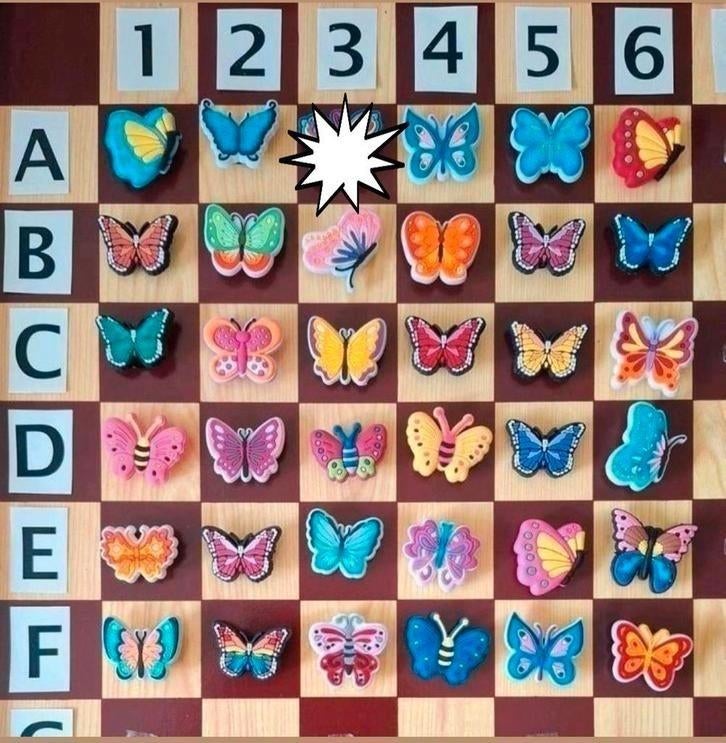 21: Vlinder schoenbedels Pins voor de Crocs, Ophalen of Verzenden, Nieuw, Transport