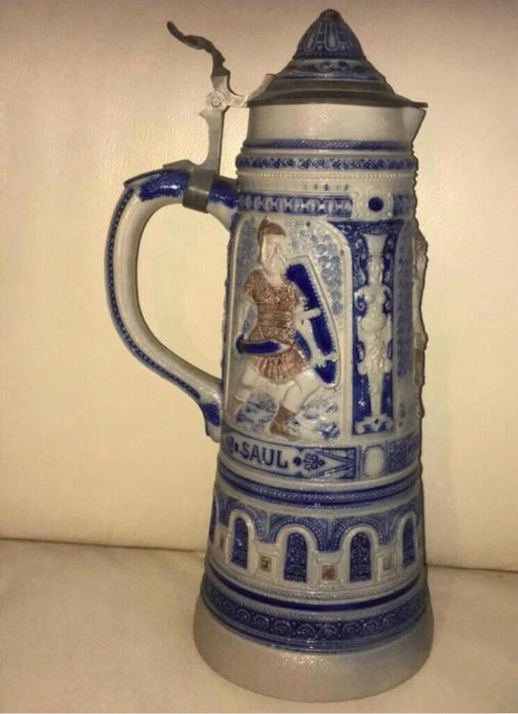 ANTIEKE GERZ GROTE BIERSTEIN, Antiek en Kunst, Antiek | Keramiek en Aardewerk, Ophalen