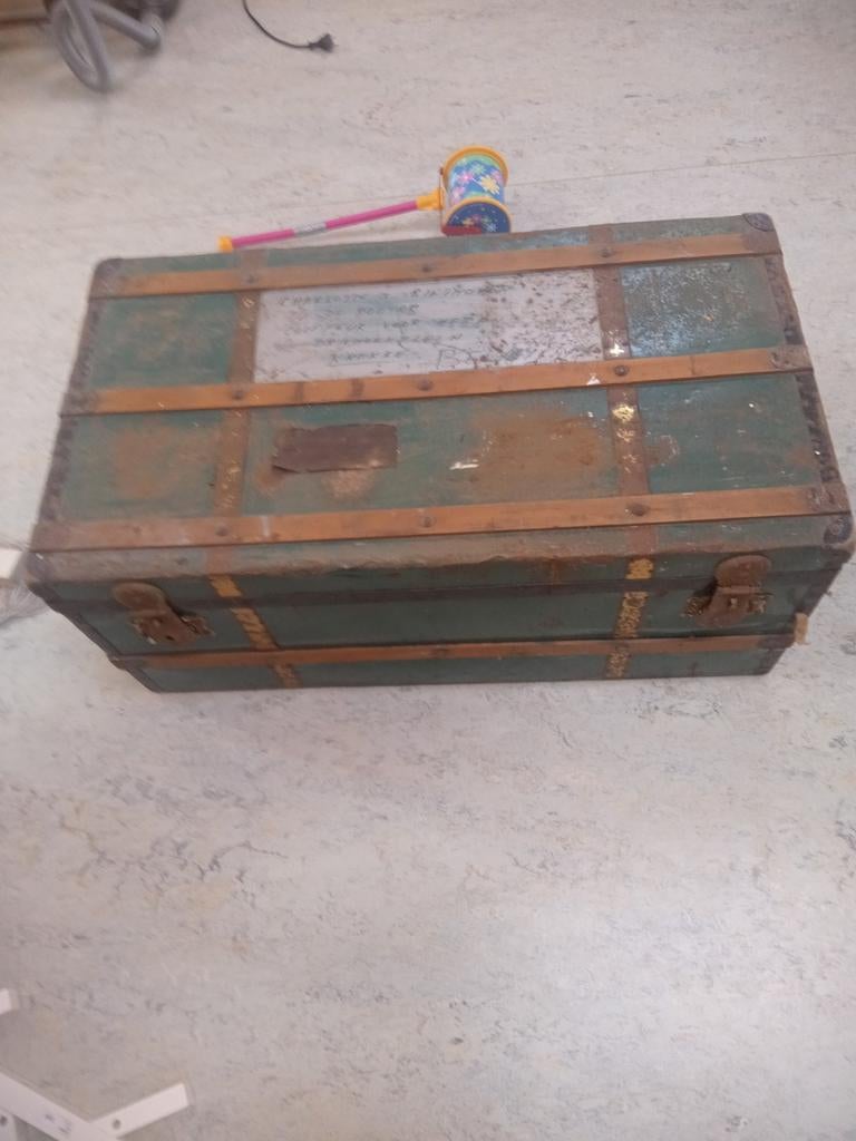 Grote kist opknapper., Huis en Inrichting, Woonaccessoires | Kisten, Ophalen, Overige materialen, Gebruikt, 50 tot 100 cm