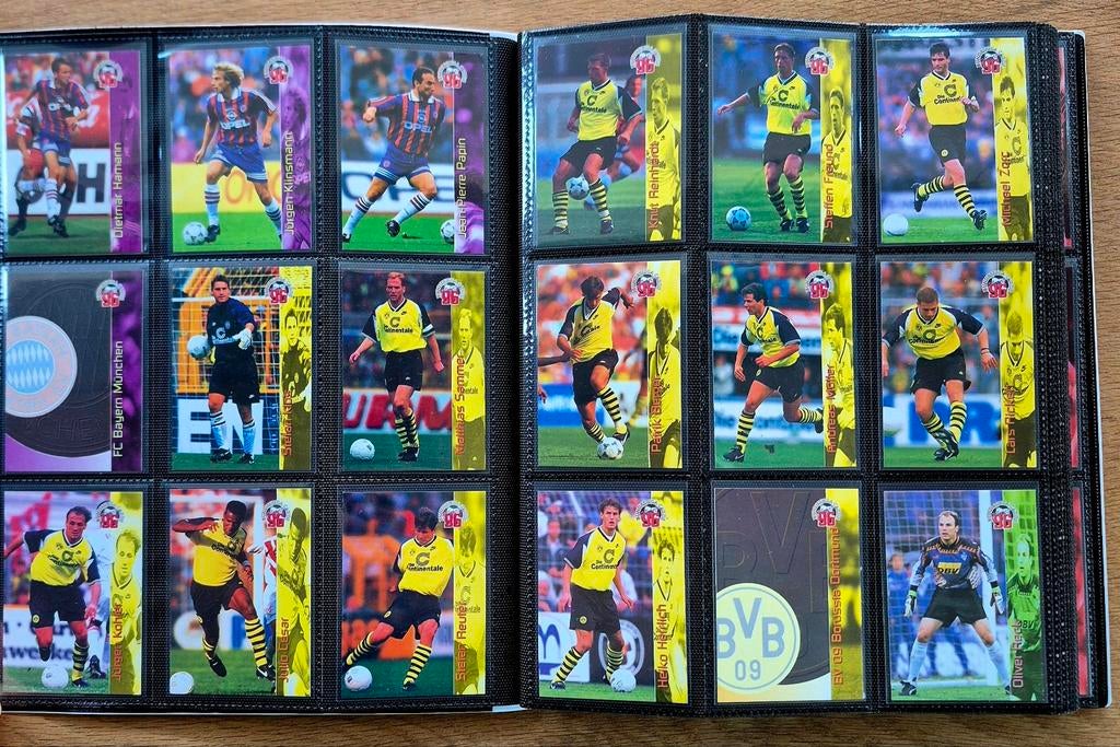 Panini Bundesliga 1996, complete serie., Ophalen of Verzenden, Zo goed als nieuw, Buitenlandse clubs, Poster, Plaatje of Sticker