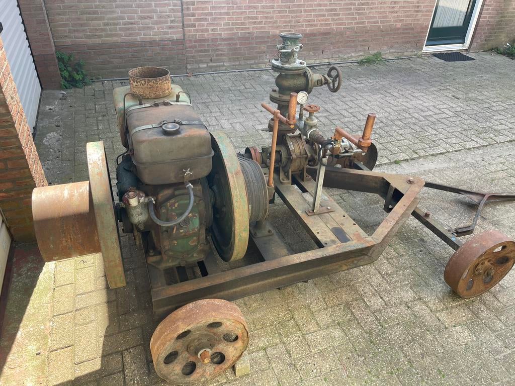 Deutz mah 916 stationaire motor, Doe-het-zelf en Verbouw, Motoren, Ophalen, Gebruikt, Dieselmotor