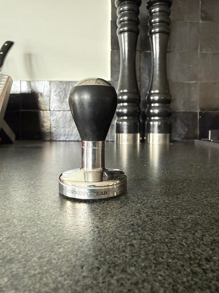 Espresso Gear  tamper 58 mm - Douwe Egberts Café Venlo, Ophalen, Zo goed als nieuw, Overige modellen