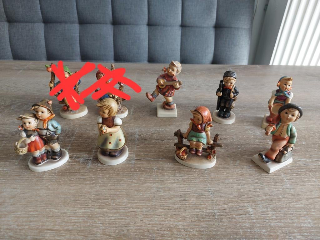 Goebel m.j hummel beeldjes tmk3 tmk4 tmk6 porselein kinderen, Ophalen of Verzenden, Zo goed als nieuw, Hummel