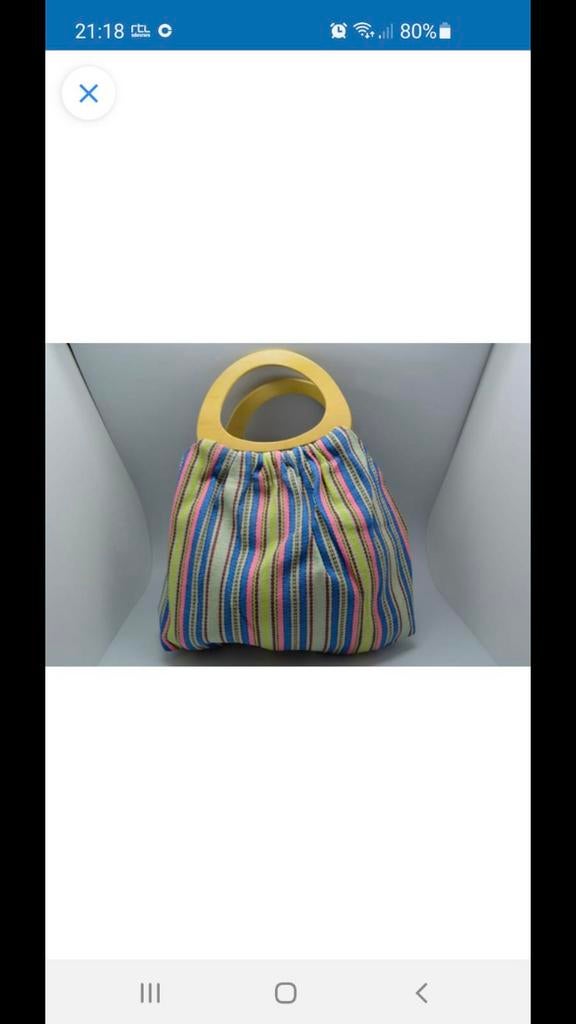 Strandtas damestas Zomertas shopper tas met handvat  nieuw, Ophalen of Verzenden, Zo goed als nieuw