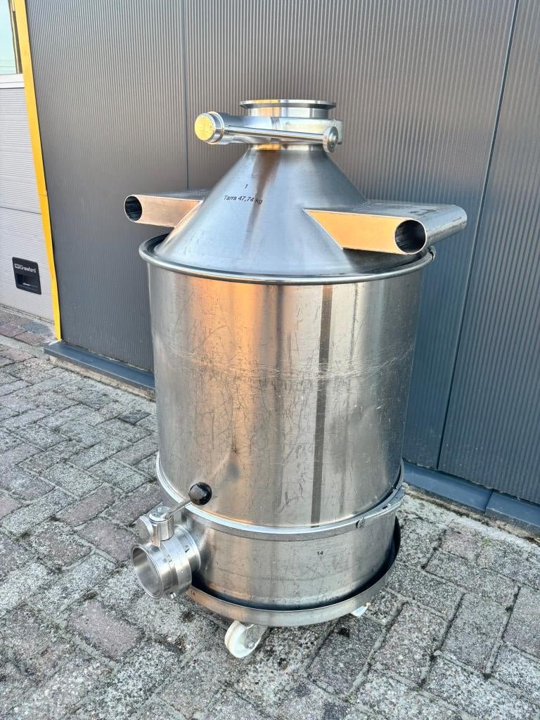 26 stuks RVS Müller opslagtank (buffertank / tank), Ophalen, Gebruikt, Overige metalen