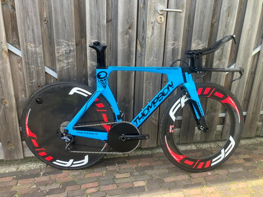 Thompson Airstream Tijdritfiets, Fietsen en Brommers, 28 inch, Gebruikt, Carbon, 10 tot 15 versnellingen