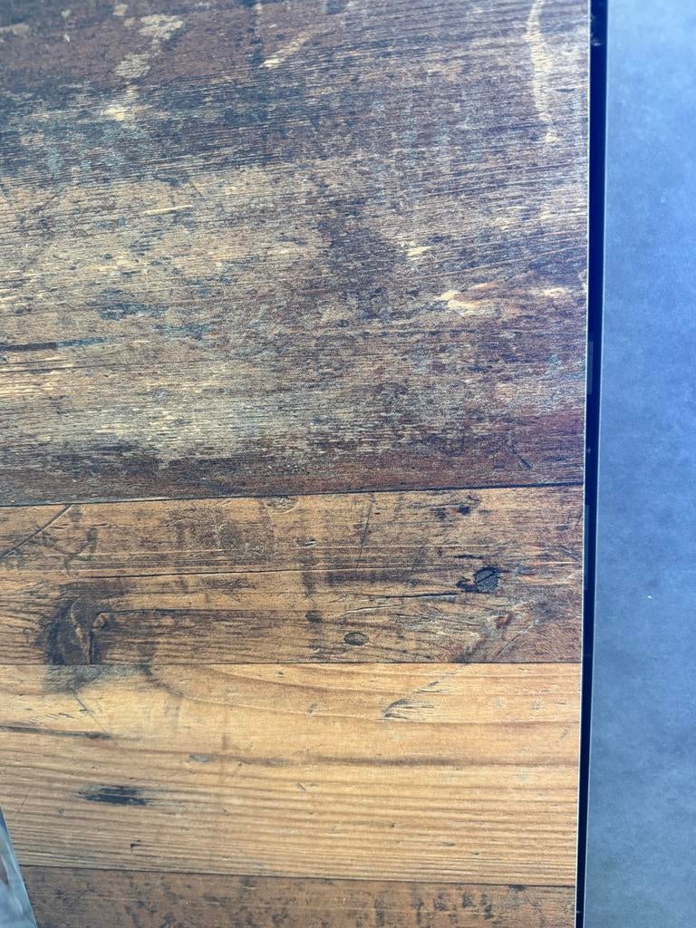 Modern Tv-meubel met opbergruimte, Gebruikt, 100 tot 150 cm, 150 tot 200 cm, Ophalen of Verzenden