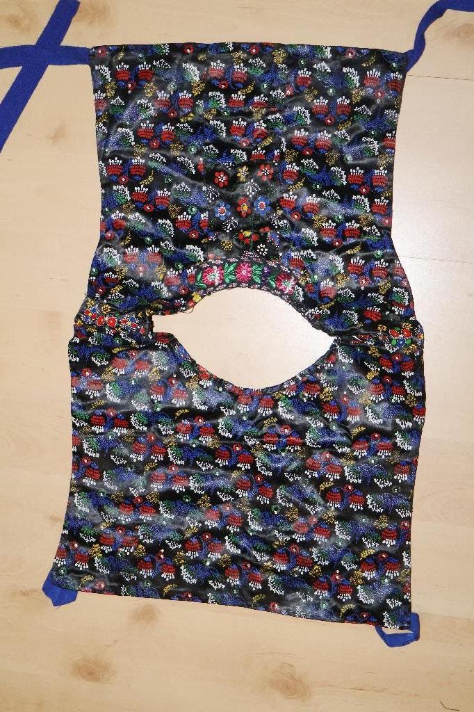 meerkleurige stipwerkkraplap, Staphorster klederdracht, Ophalen of Verzenden