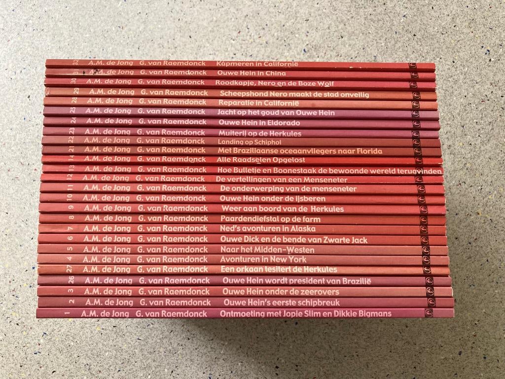 26 delen Bulletje en Boonestaak uitgave Bouwmaar Zutphen, Boeken, Stripboeken, Meerdere stripboeken, Verzenden, Zo goed als nieuw