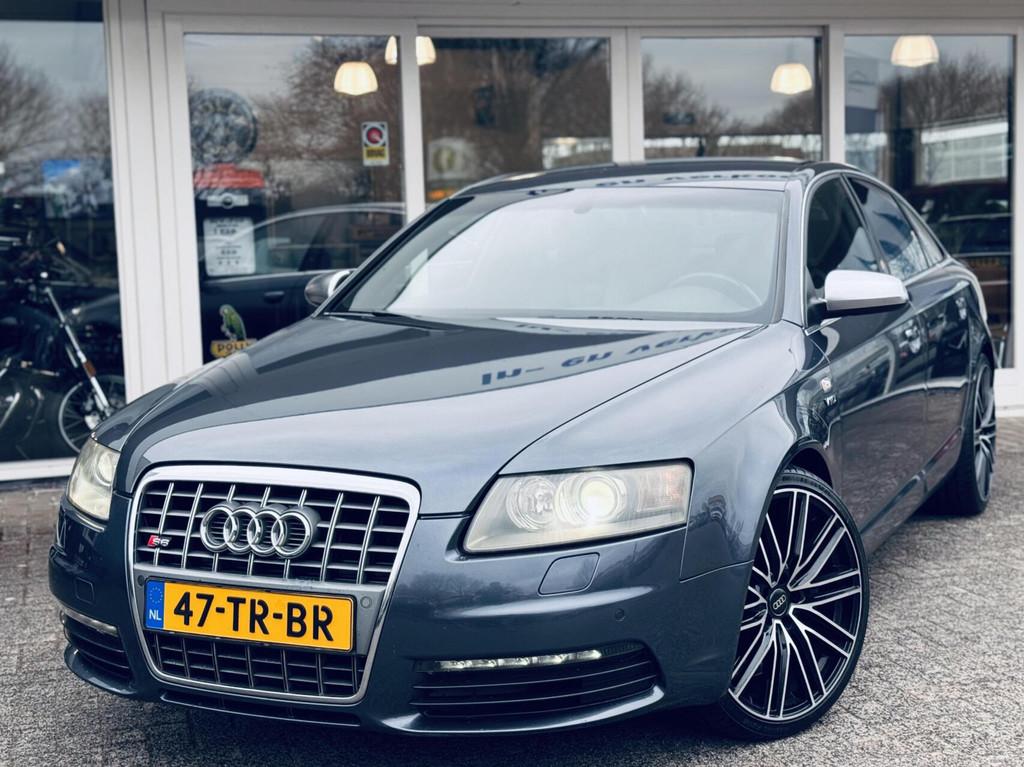 Audi S6 5.2 FSI V10 435pk Automaat QUATTRO, S6 Pro Line,Lede, Auto's, Audi, Automaat, 435 pk, Zwart, Blauw
