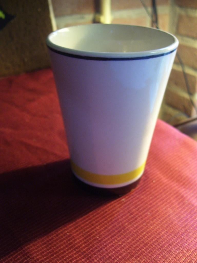 BEKER PETRUS REGOUT, Antiek en Kunst, Antiek | Keramiek en Aardewerk, Ophalen of Verzenden