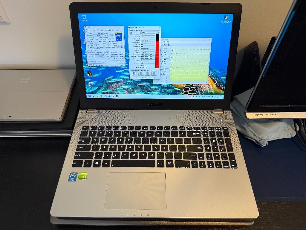 Asus laptop N56JN-CN090H i7 4710HQ 16Gb DDR3 Blu-Ray brander, Met videokaart, ASUS, Intel® Core™ i7 , Zo goed als nieuw