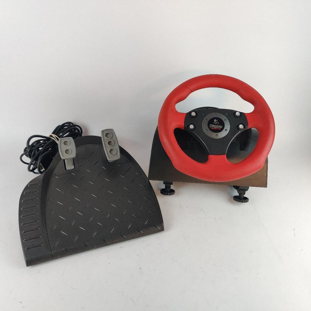 Logitech Wingman Formula Force Stuur + pedalen voor PC, Gebruikt, Ophalen of Verzenden, X, X