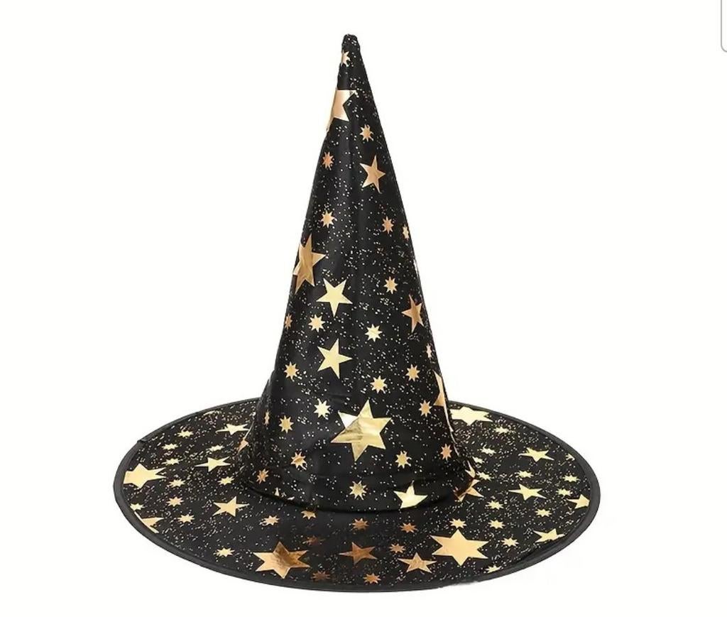 Tovenaarshoed Heksenhoed, Ophalen of Verzenden, Nieuw, Kostuum, Carnaval