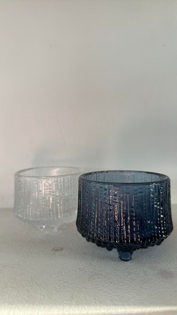 Iittala Ultima Thule waxinelichthouders, Huis en Inrichting, Overige materialen, Ophalen of Verzenden, Zo goed als nieuw, Overige kleuren