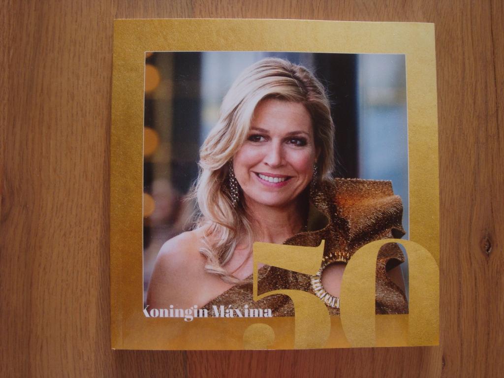 Boek Koningin Máxima 50 jaar nieuw, Ophalen of Verzenden, Nieuw, Marc van der Linden, Overige