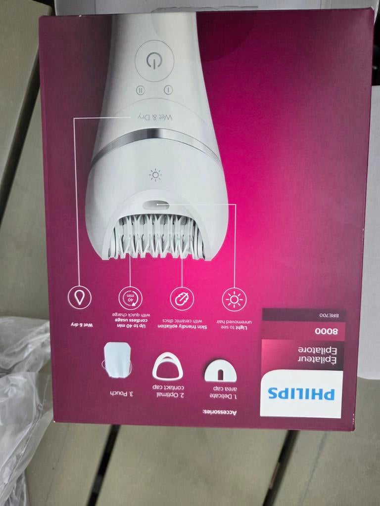 Nieuwe epileerapparaat in doos, Witgoed en Apparatuur, Persoonlijke-verzorgingsapparatuur, Nieuw, Ophalen of Verzenden