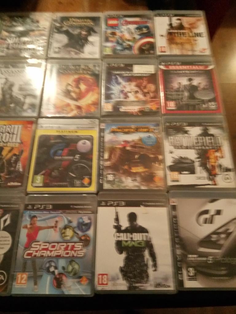 ps 3 spellen, 1 speler, Ophalen, Zo goed als nieuw, Vanaf 3 jaar