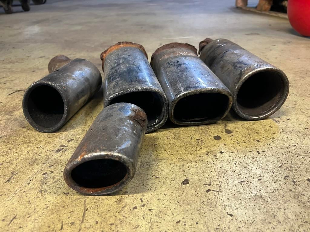 Diverse sier uitlaatstukken, Auto-onderdelen, Uitlaatsystemen, Ophalen, Gebruikt, Overige automerken
