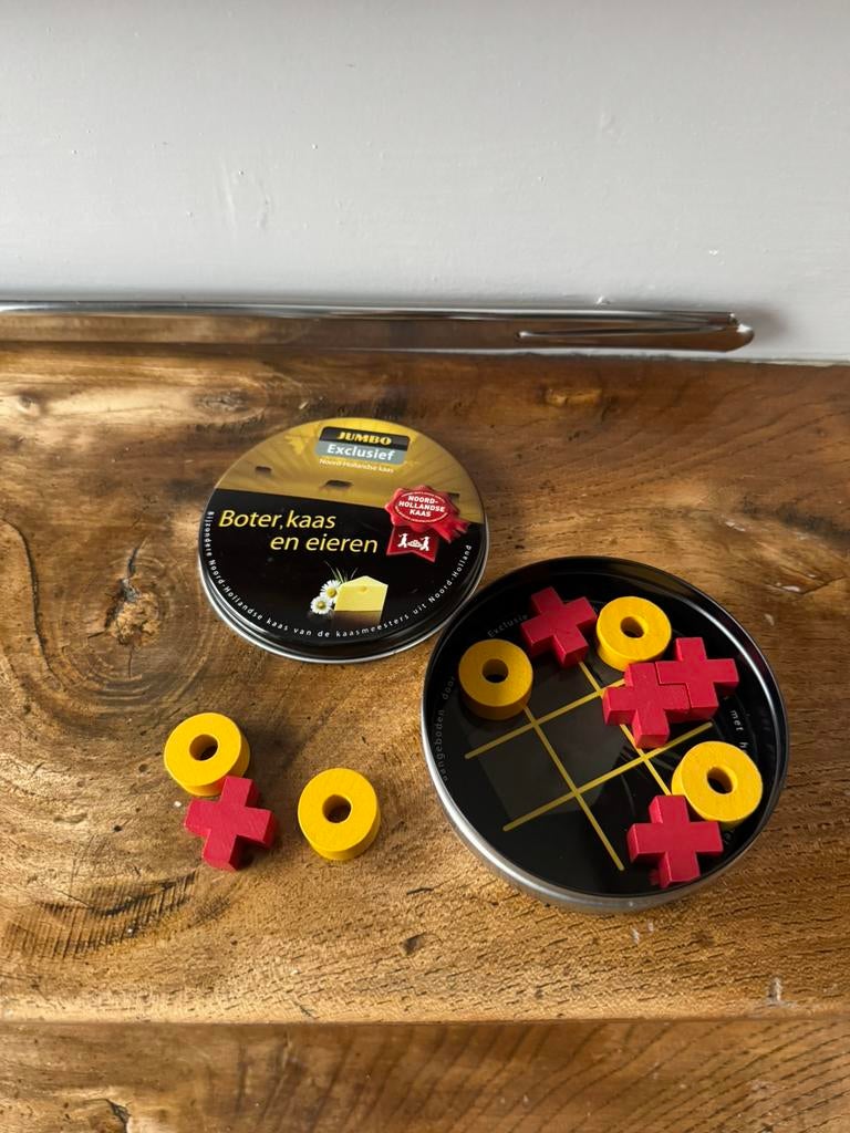 Reisspelletje: Boter, kaas en eieren, Hobby en Vrije tijd, Gezelschapsspellen | Overige, Een of twee spelers, Ophalen of Verzenden