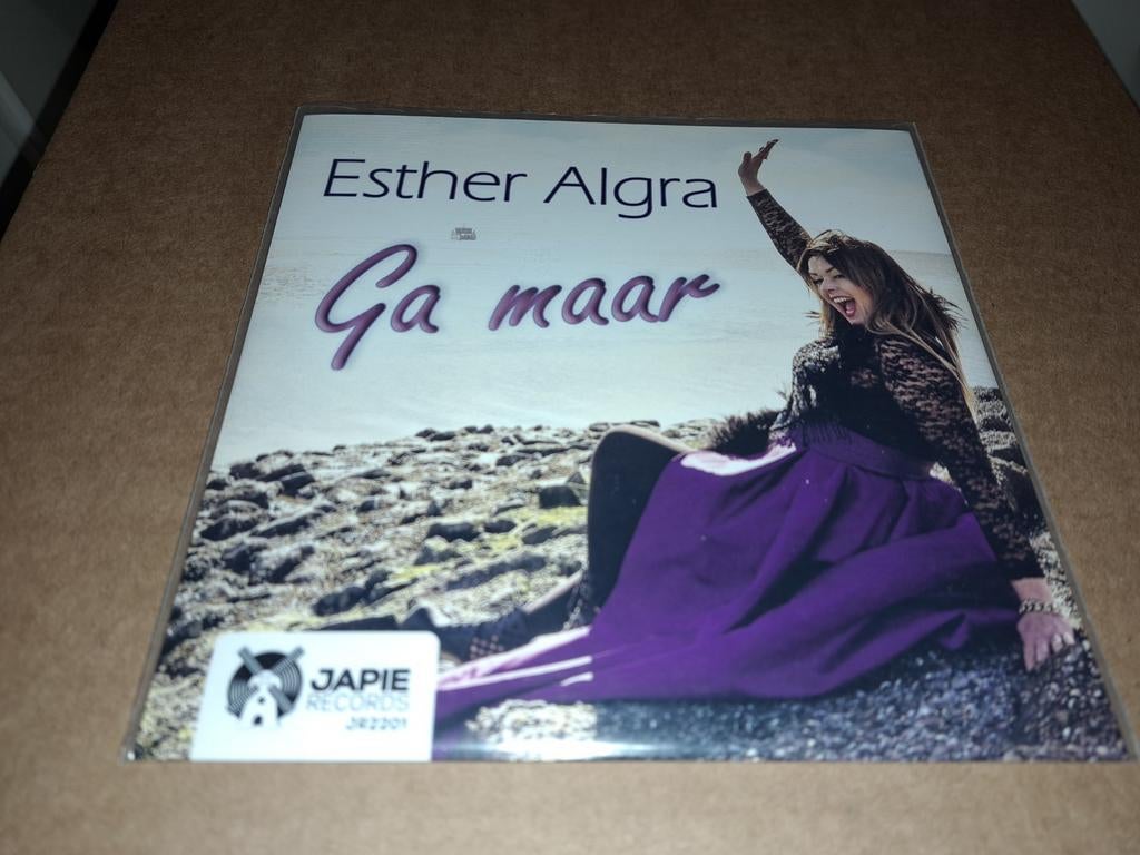 7" Esther Algra : Ga maar, Verzenden, Gebruikt, Overige formaten, Levenslied of Smartlap