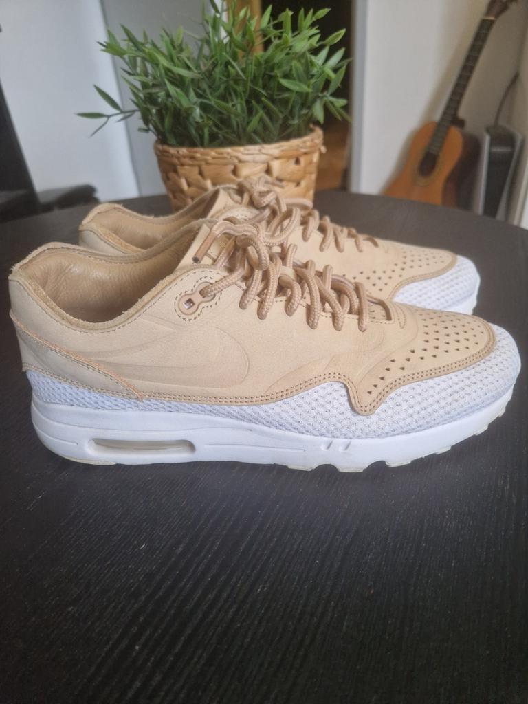 Nike Air Max 1 Ultra Breathe Vachetta Tan Maat 41, Bruin, Nike, Ophalen of Verzenden, Sneakers of Gympen