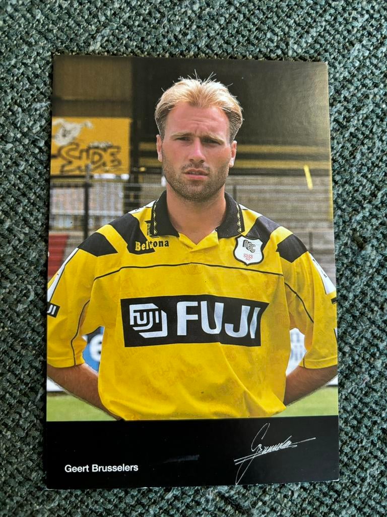 NAC Spelerskaarten : 3 stuks Fuji, Ophalen of Verzenden, Zo goed als nieuw, NAC Breda, Spelerskaart