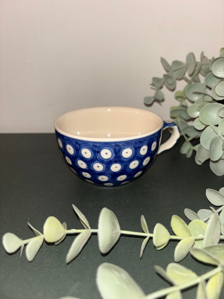 Bunzlau kopje, Keramiek, Ophalen of Verzenden, Zo goed als nieuw, Overige stijlen