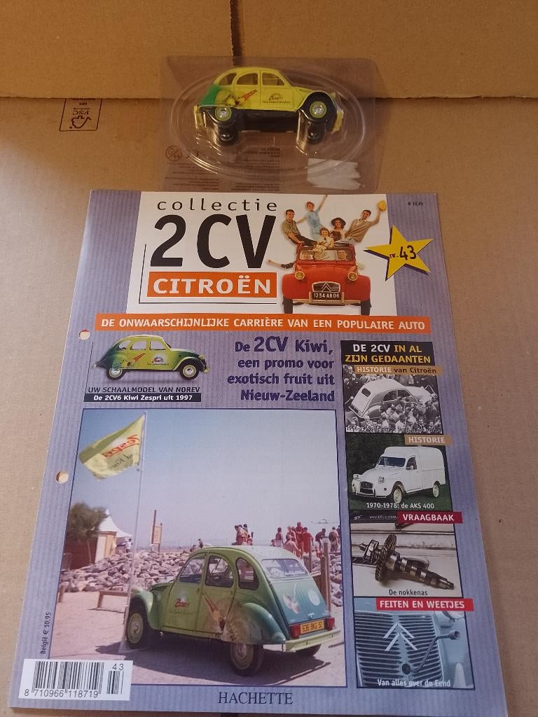 Citroën 2CV Zespri, Ophalen of Verzenden, Nieuw, Auto, Norev