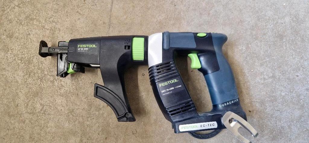 Festool  DWC 18-4500-Basic  bandschroefmachine body, Decoupeerzaag, Ophalen of Verzenden, Zo goed als nieuw, 30 tot 70 mm