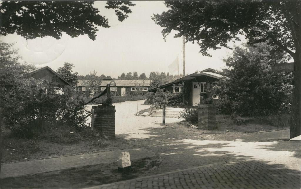 Elst Utr  Jeugdherberg Eikelkamp  1956, Verzamelen, Verzenden, 1940 tot 1960, Gelopen, Utrecht