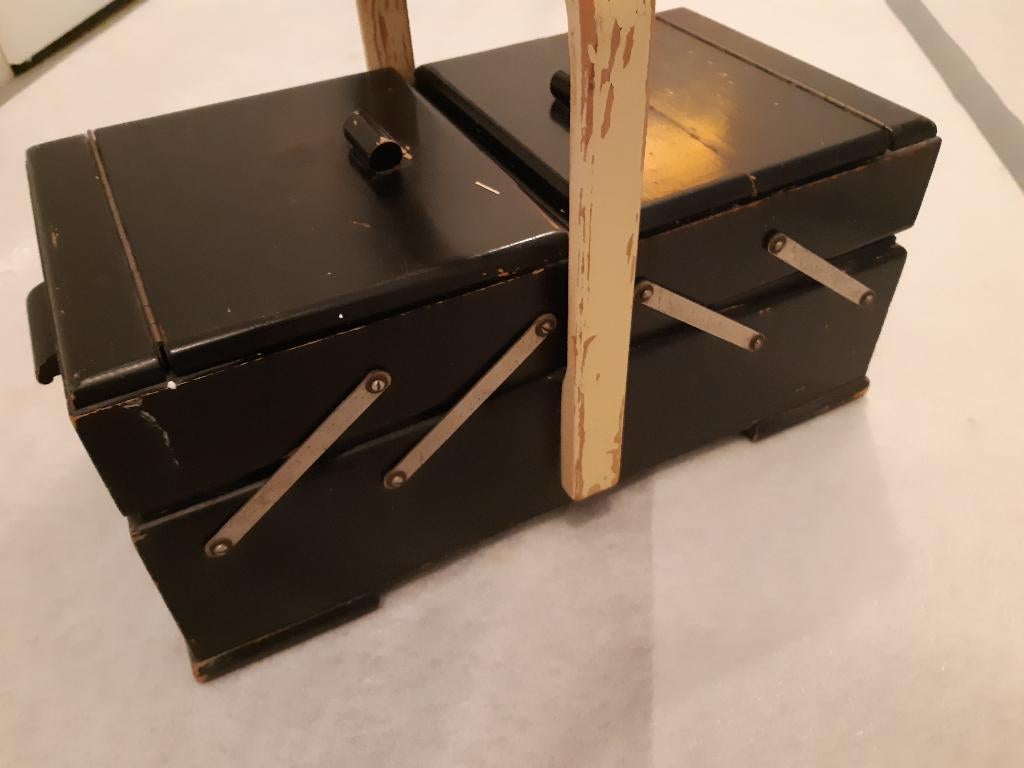 vintage naaidoos jaren 30, Ophalen, Gebruikt