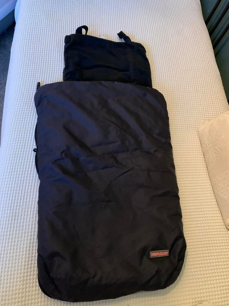 Voetenzak zwart merk Topmark, Ophalen, Zo goed als nieuw, Voetenzak