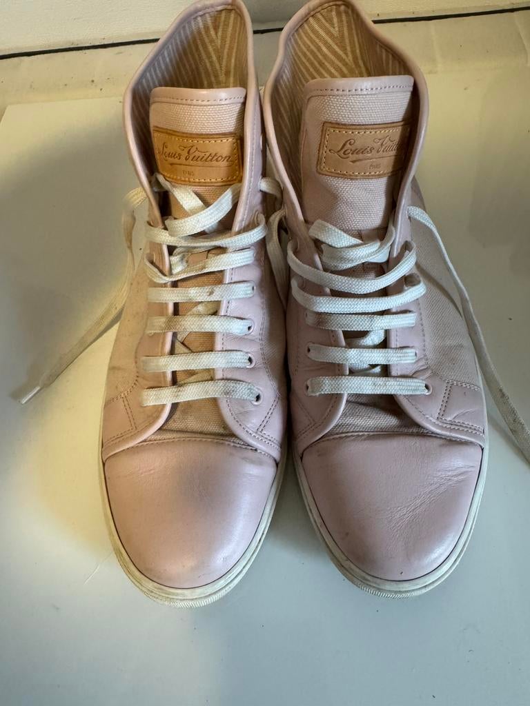 Originele! Louis Vuitton sneakers dames, Kleding | Dames, Schoenen, Ophalen of Verzenden, Sneakers of Gympen, Roze, Gedragen