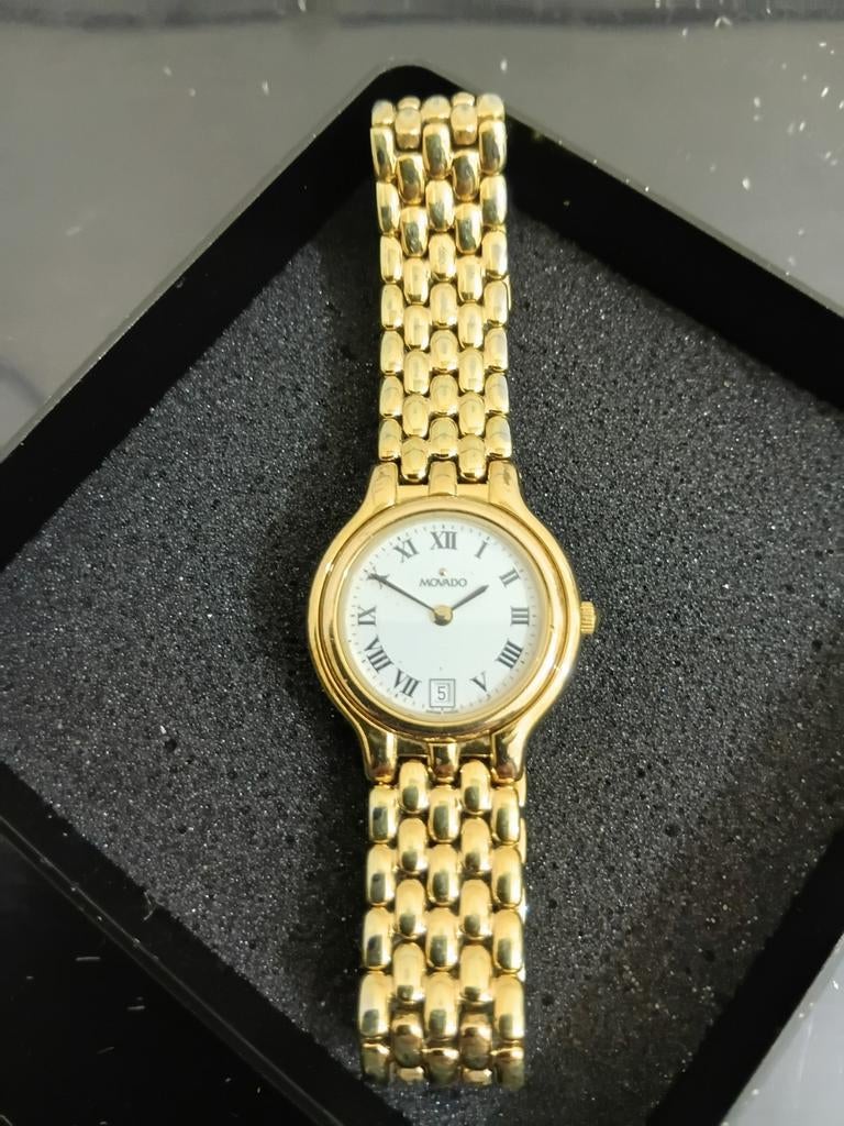 Movado dames horloge, Ophalen of Verzenden, Staal, Overige merken