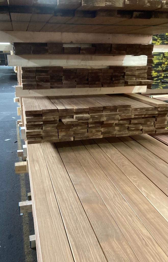 Frake Thermowood //channelsiding/Rabatdelen/ Rhombus /, Ophalen, Minder dan 25 mm, Overige typen, Nieuw