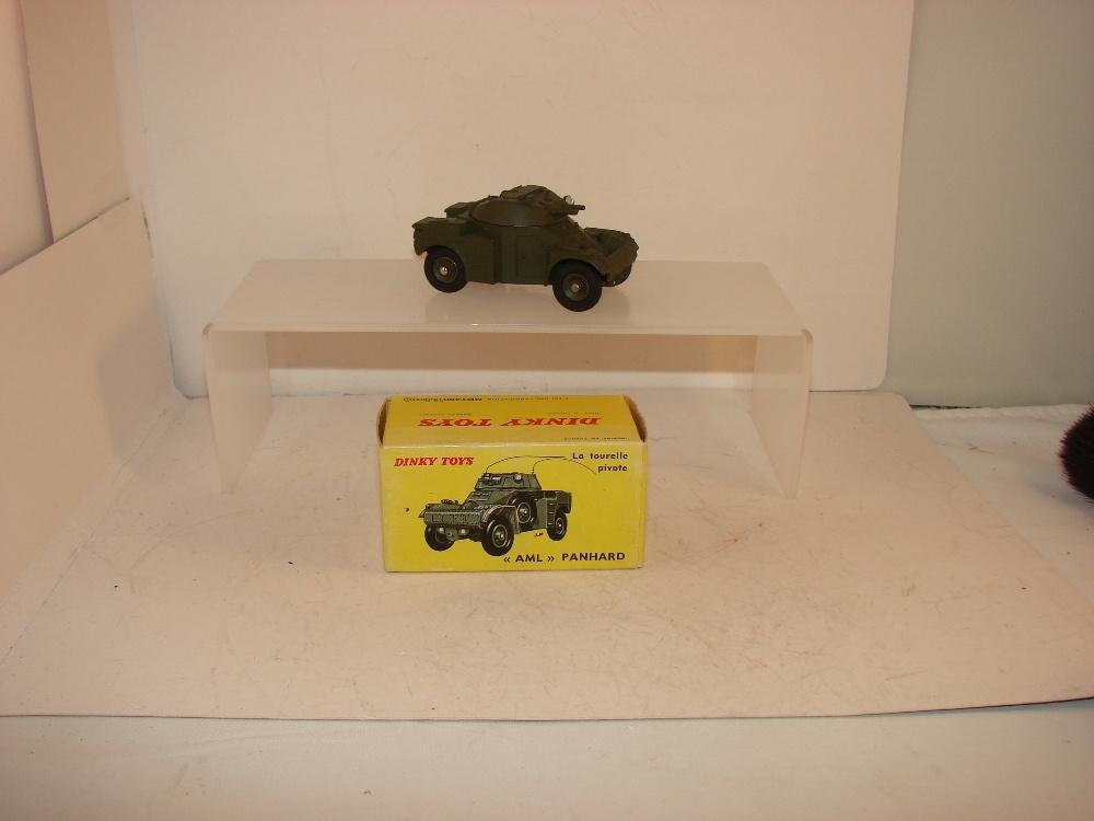 Franse dinky toy 814 panhard AML in doos uit 1963, Ophalen of Verzenden, Nieuw, Auto, Dinky Toys