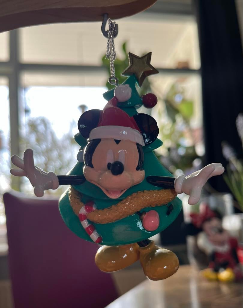 Mickey kerstboom hanger., Ophalen of Verzenden, Mickey Mouse, Beeldje of Figuurtje