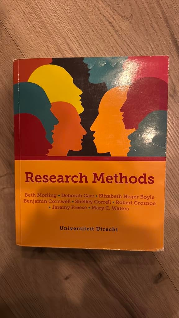Research methods - beth morling et al., Ophalen of Verzenden, Zo goed als nieuw, Sociale wetenschap