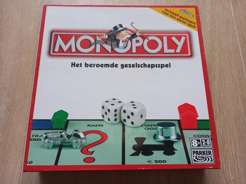Monopoly compleet euro uitgave, Hobby en Vrije tijd, Gezelschapsspellen | Bordspellen, Ophalen of Verzenden, Zo goed als nieuw