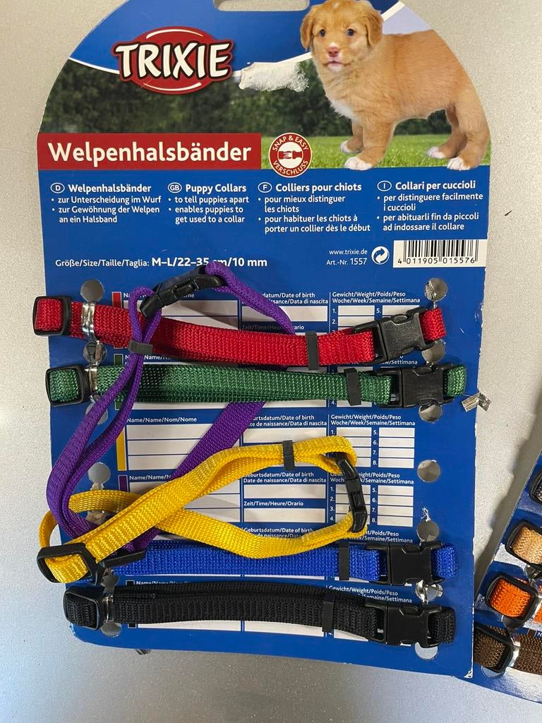 Trixie puppy halsbandjes, Dieren en Toebehoren, Honden-accessoires, Ophalen, Nieuw